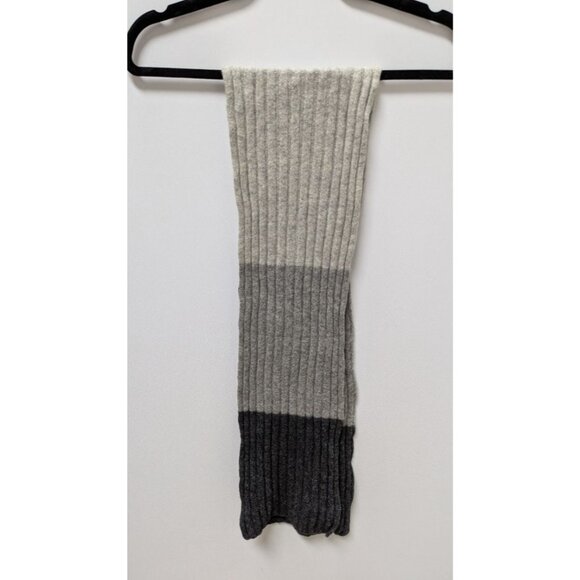 H&M Accessories Grey Ombre Lambs Wool Scarf - Picture 1 of 3
